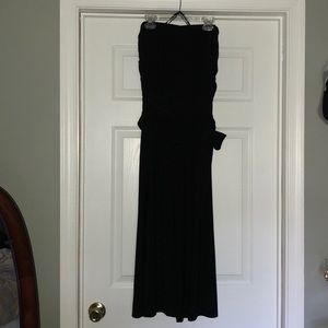 White House Black Market strapless jumpsuit